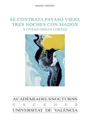 cover image of Se contrata payaso viejo, Tres noches con Madox y otras obras cortas